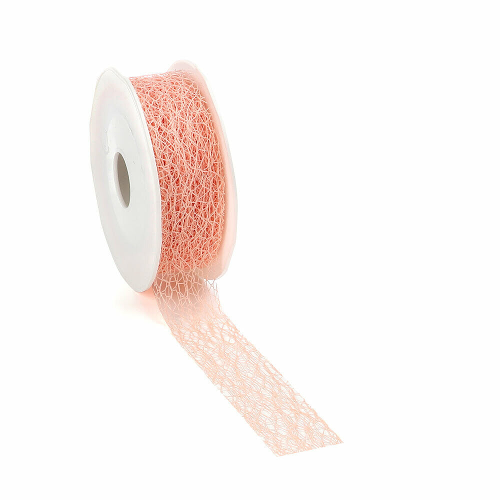 XRIBBON CRISPY COL54 SALMON 30MM