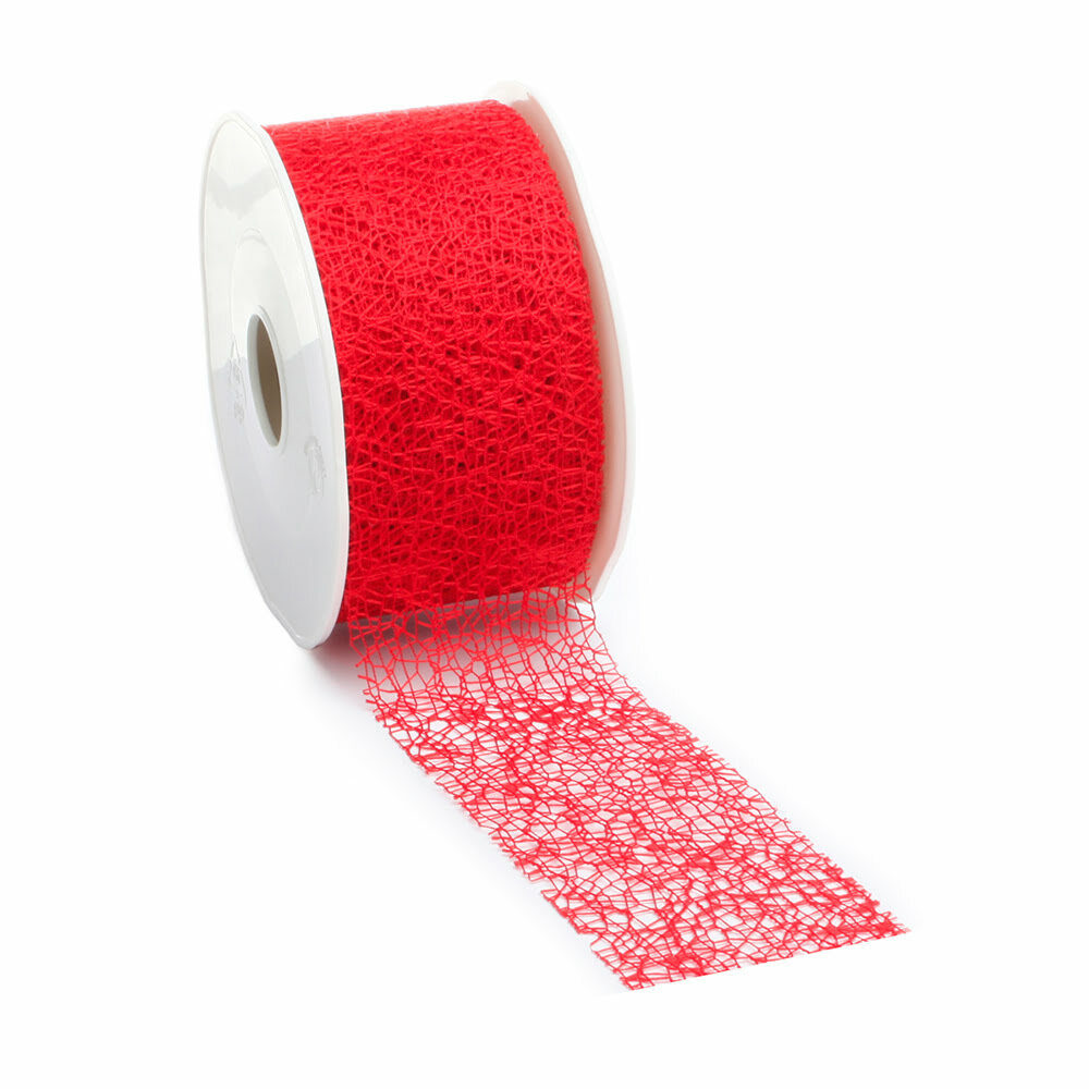 RUBAN CRISPY FILET / ROUGE   50MM_