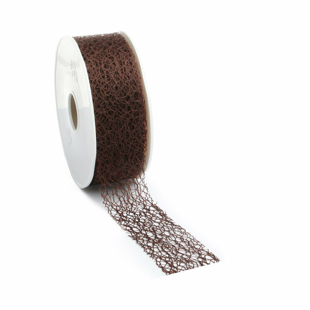 RUBAN CRISPY FILET / BRUN    30MM_