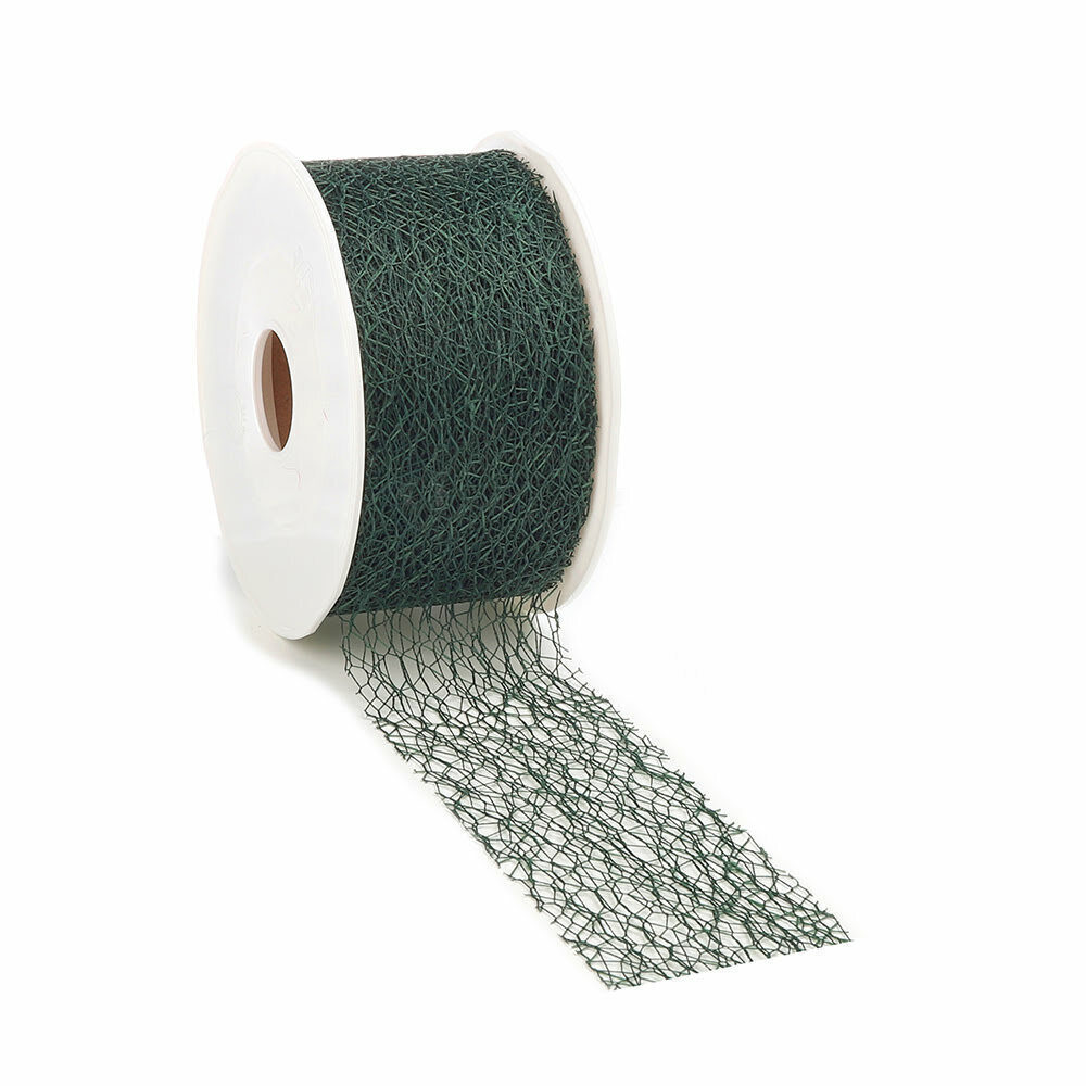 XRIBBON CRISPY COL69 DARK GREEN 50MM