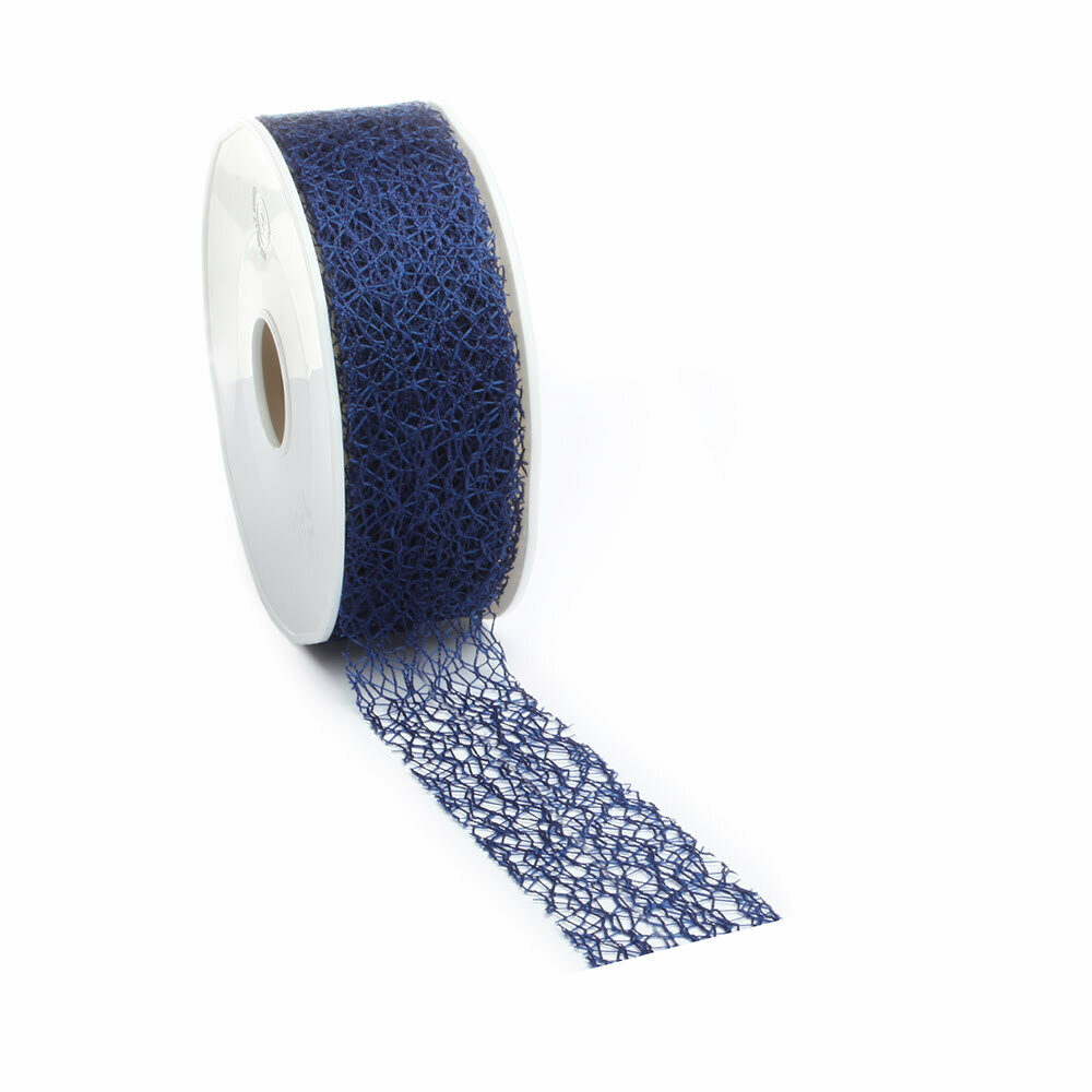 XRIBBON CRISPY NET BLUE COL47 30MM
