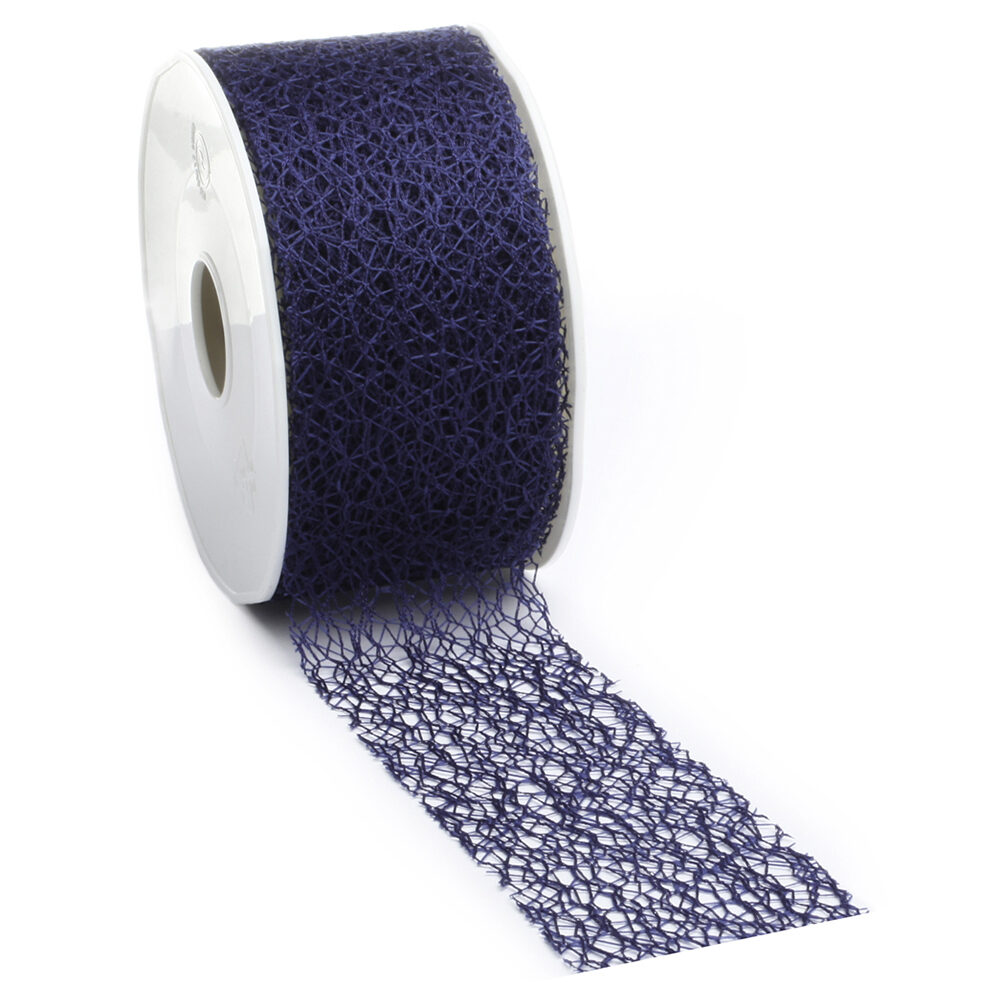 XRIBBON CRISPY NET BLUE COL47 50MM