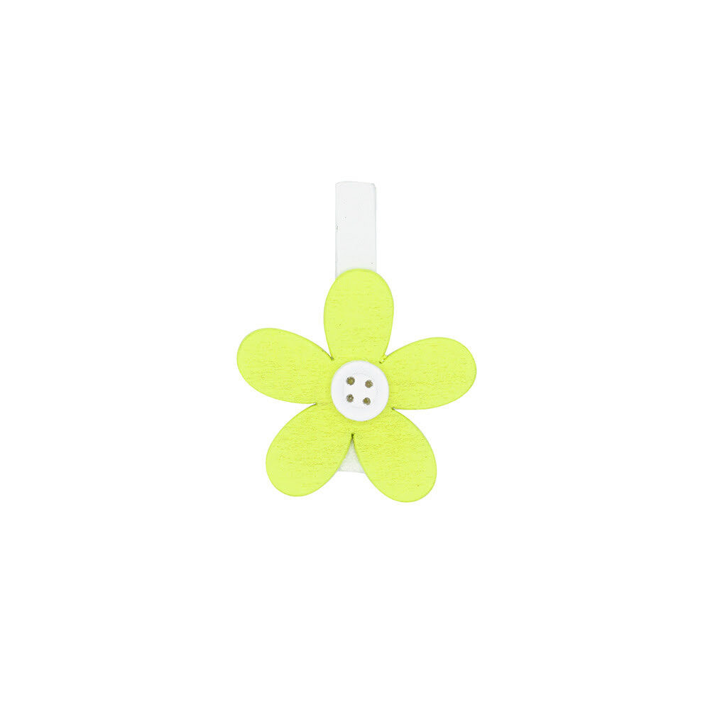 X24ST SPELD HOUT GEEL SPRING FLOWERS