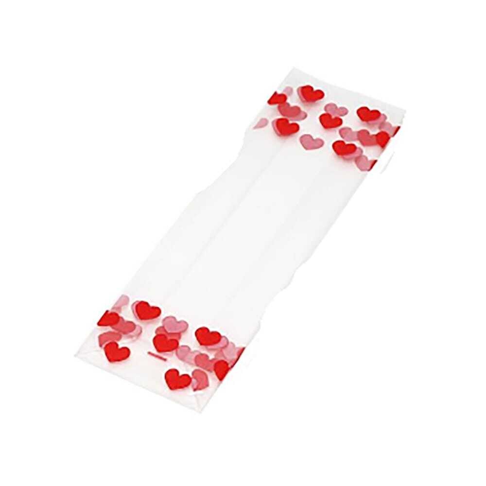 X100PC SAC PP A FOND CARRE VALENTIN 80+50X250MM
