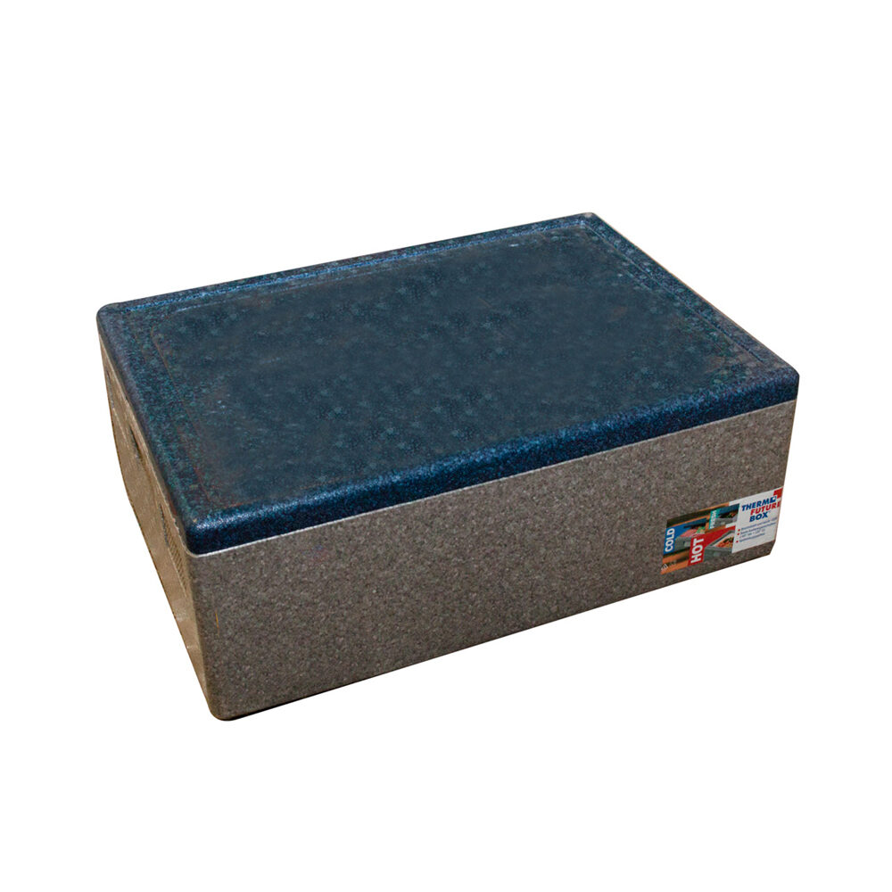 X1ST THERMO BOX 12640 53L BIN.AFM.62,5X42,5X30CM GRIJS/BLAUW