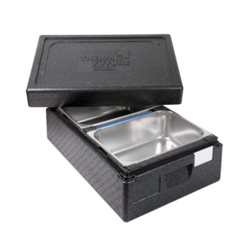 X1ST THERMO BOX 13413 ICE +2 BIN.AFM.(2X)36X16,5X15CM ZWART