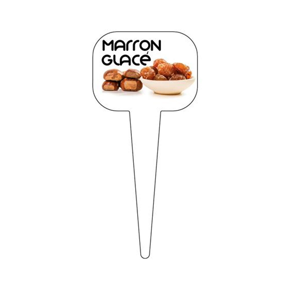 X1ST.SMAAKKAARTJE MARRON GLACE