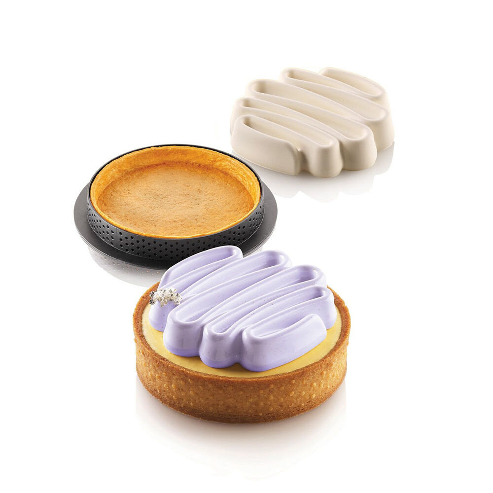 X1ST KIT TARTE RING HONORE DIAM.80MM +8 RINGS SILIKOMART