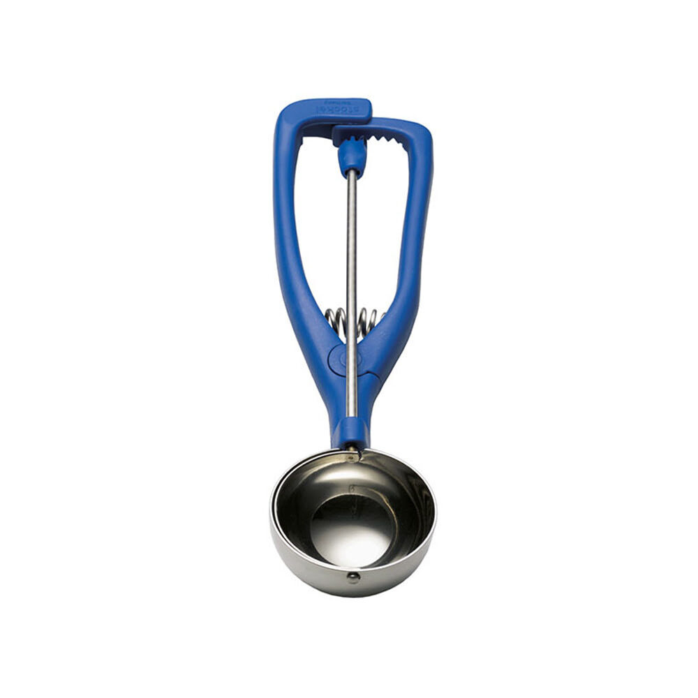 X1ST ICE CREAM SCOOP BLUE HANDLE MODEL K 1/9  D 7,4CM