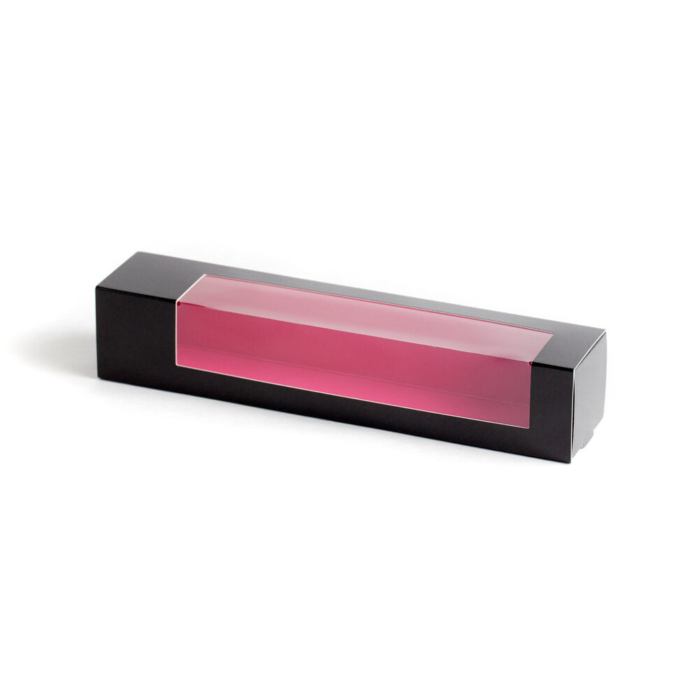 X250ST MACARONDOOS ZWART M/VENSTER 9S 237X47X47