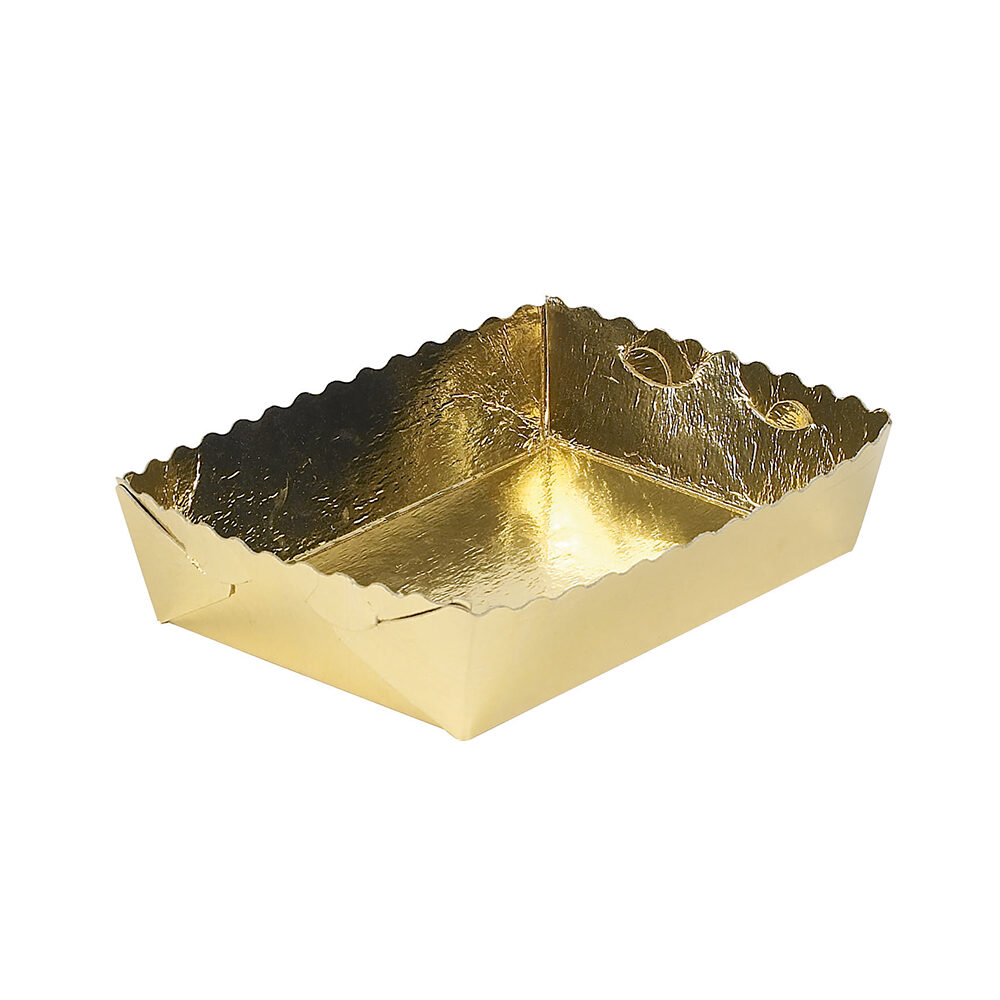 X100ST DESSERTBAKJE GOUD 9X13+3,5
