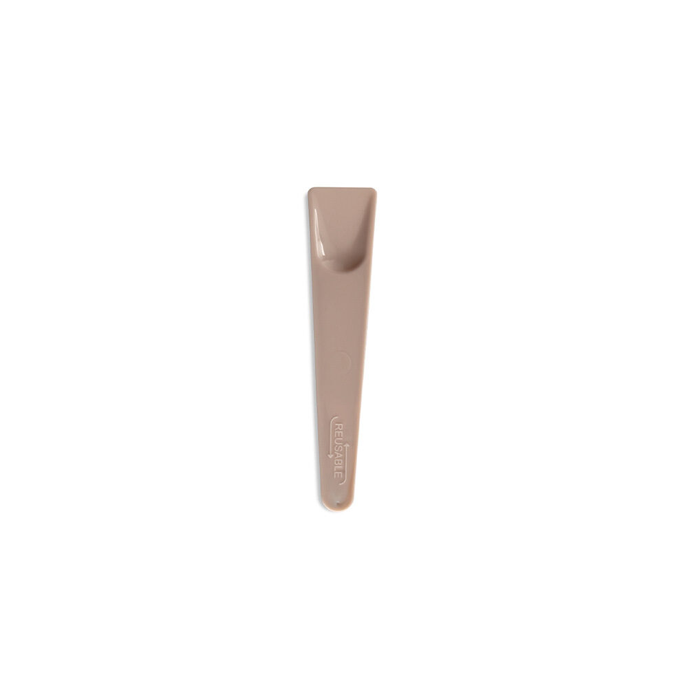 C/5X454ST ICE SPOON VIRGOLA PS  REUSABLE 9,5 CM SAND COLOR