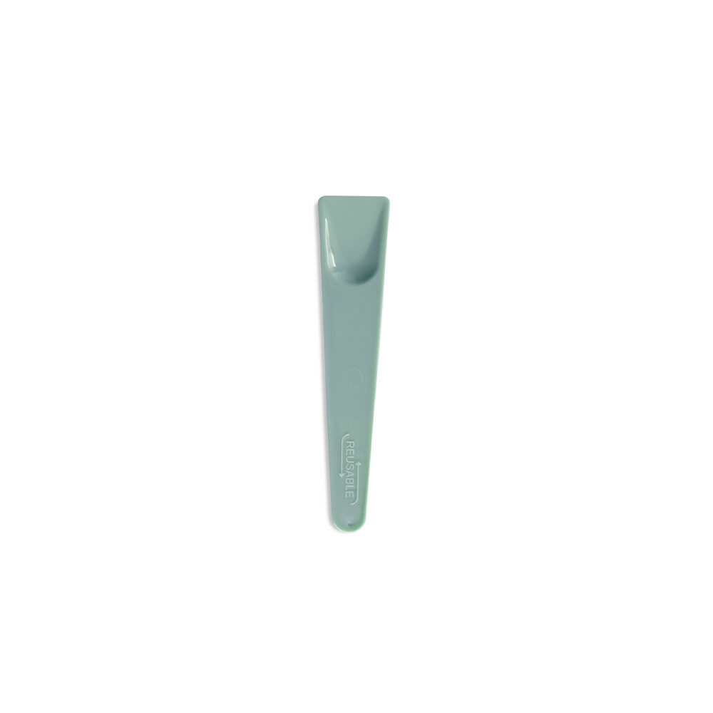 C/5X454ST ICE SPOON VIRGOLA PS  REUSABLE 9,5 CM WILLOW GREEN