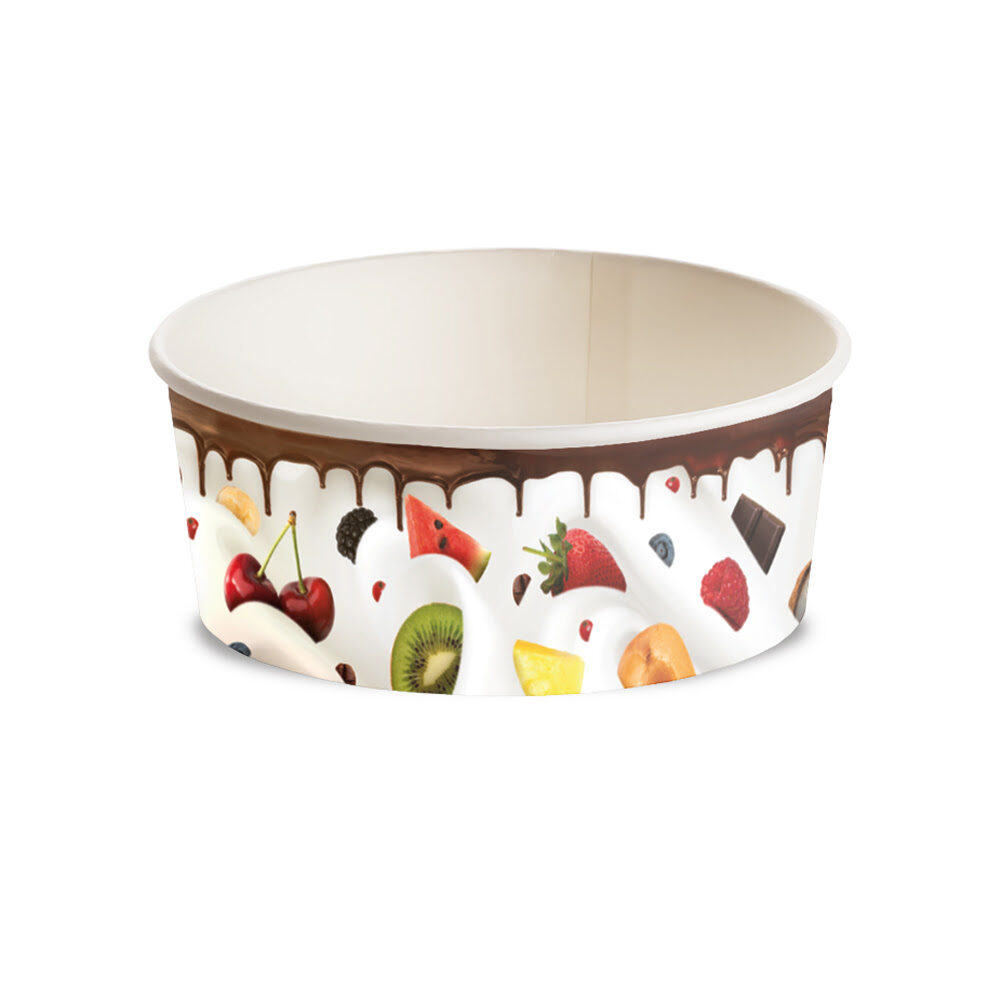 X50PC CUP POKE 750CC PAP-MILKY