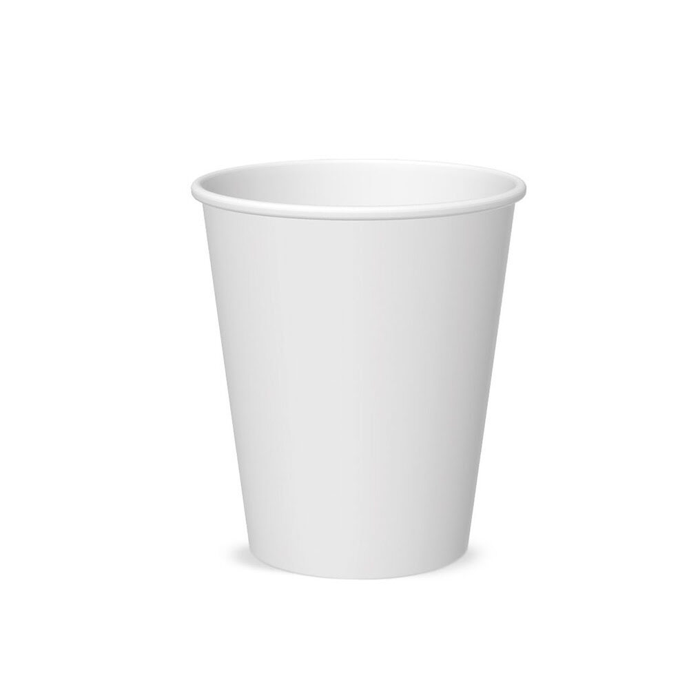 X50PC CUP B05 W&C 8OZ-240CC PAP-WHITE