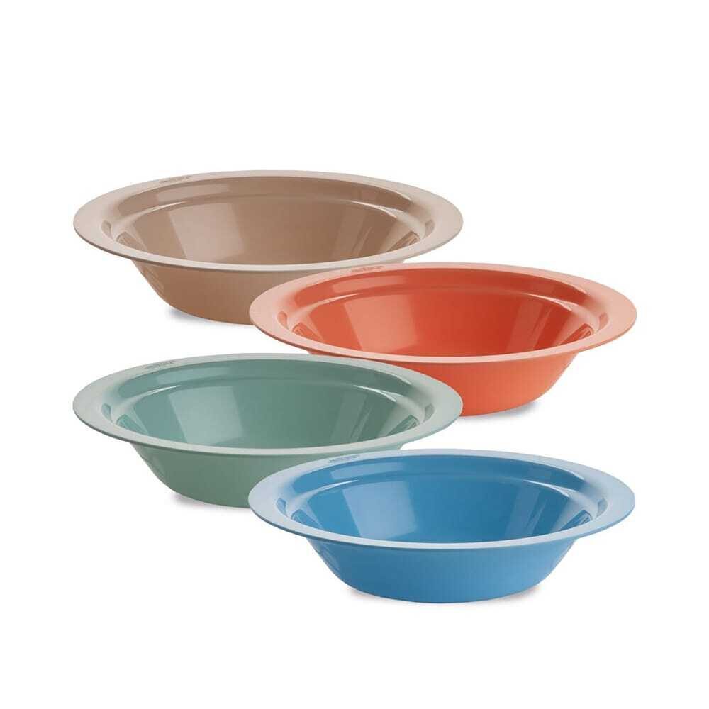 C/4X100PCS ASSIETTE (SPAGHETTI)268/3 PS REUTILISABLE ASSORTI