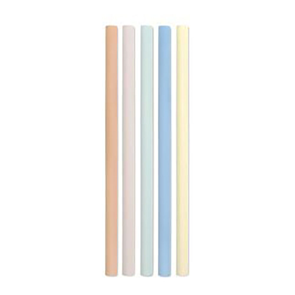 X500ST STRAWS D 6.8MM L 20.8 CM ASSORTMENT PS REUSABLE