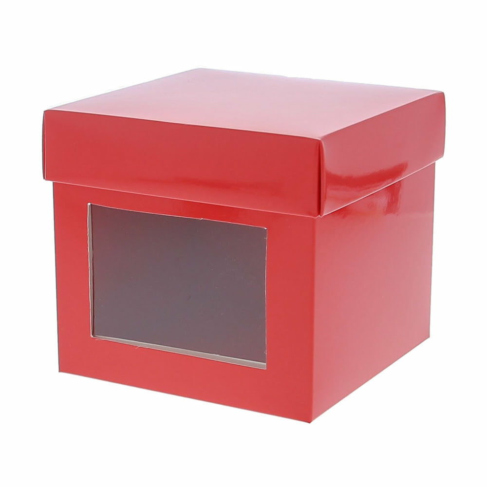 X24ST KUBUS MET VENSTER ROOD 500G