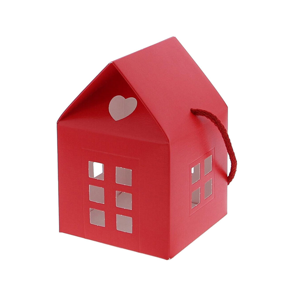 X10PC MAISON ROUGE LINO ROSSO 14,5CM