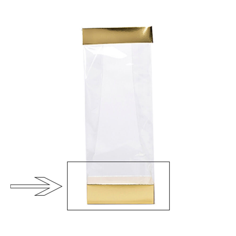 X100PC BASE 10 SHINY GOLD 100X60/30MM