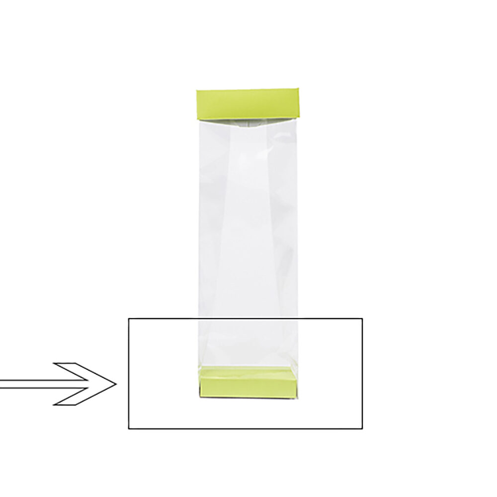 X100PC BASE 2 PISTACHE 80X50/15MM