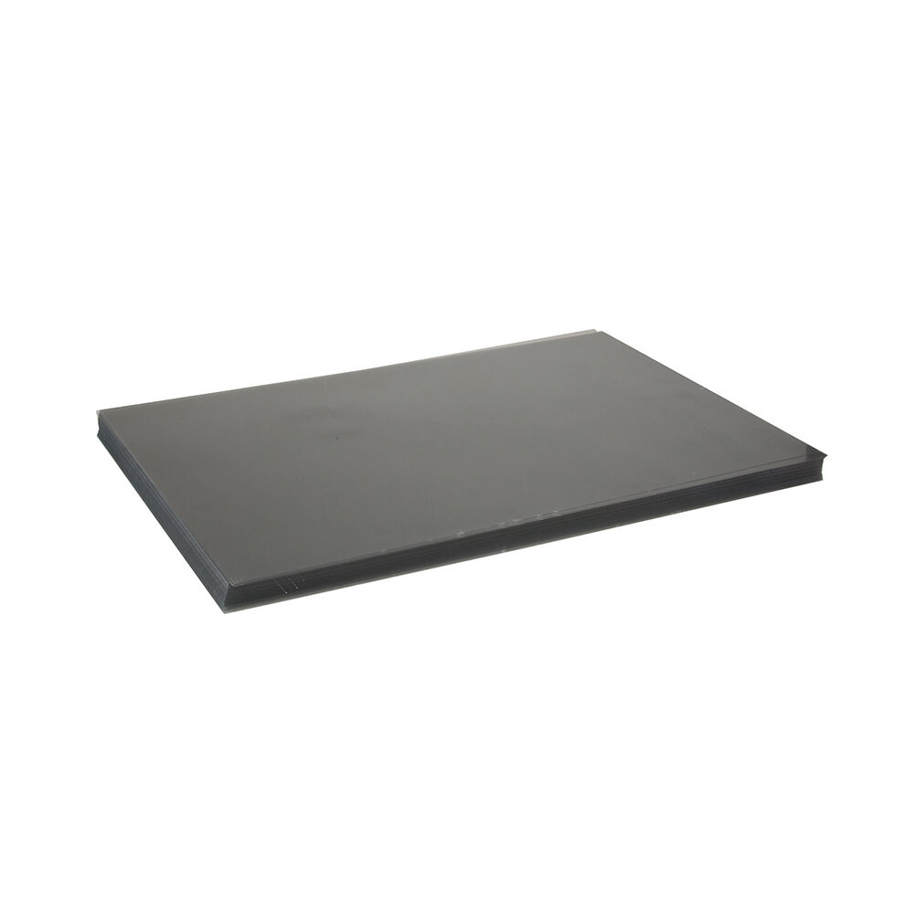 X100PC FEUILLES PVC 59X39CM  250MY