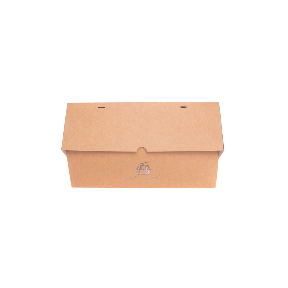 X50PC BOX CHRISTMAS LOG PRO KRAFT 2020 40X14X14CM