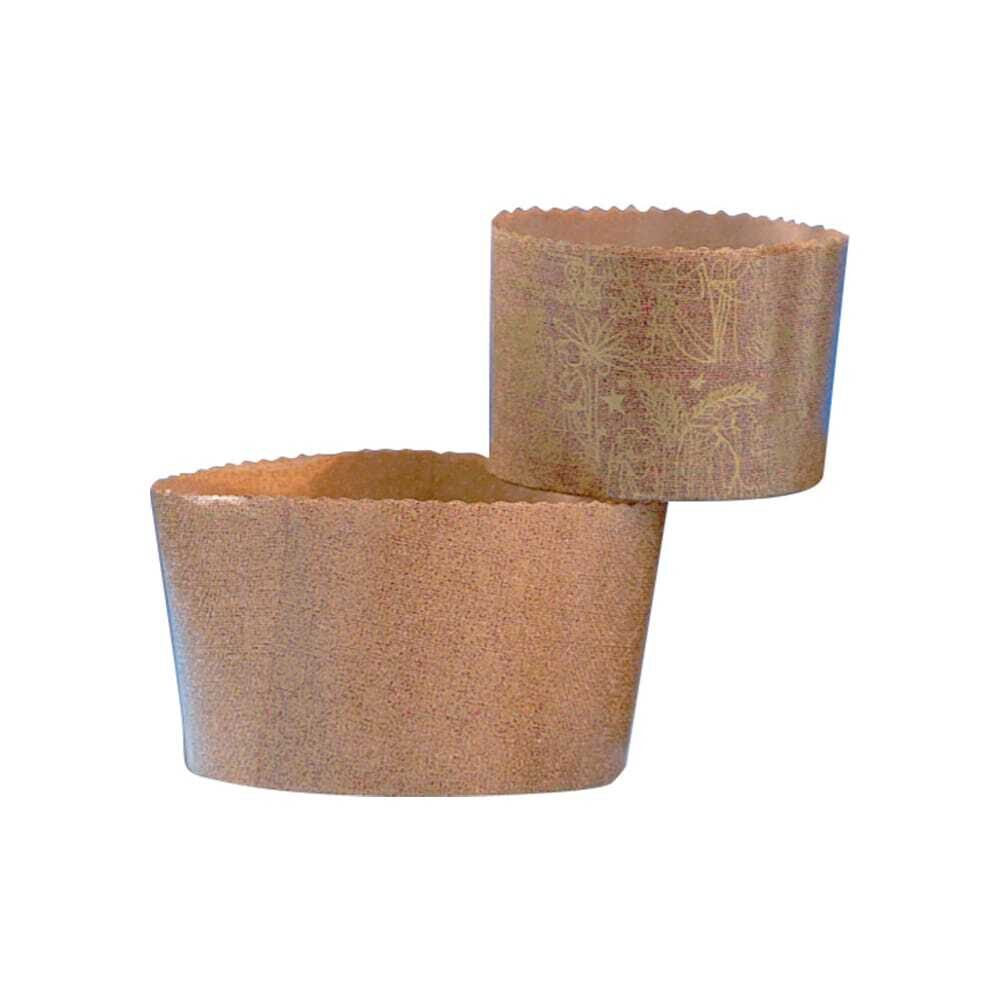 C/200ST CAKEVORM PANETTONE PAPIER D134/141MM H95MM