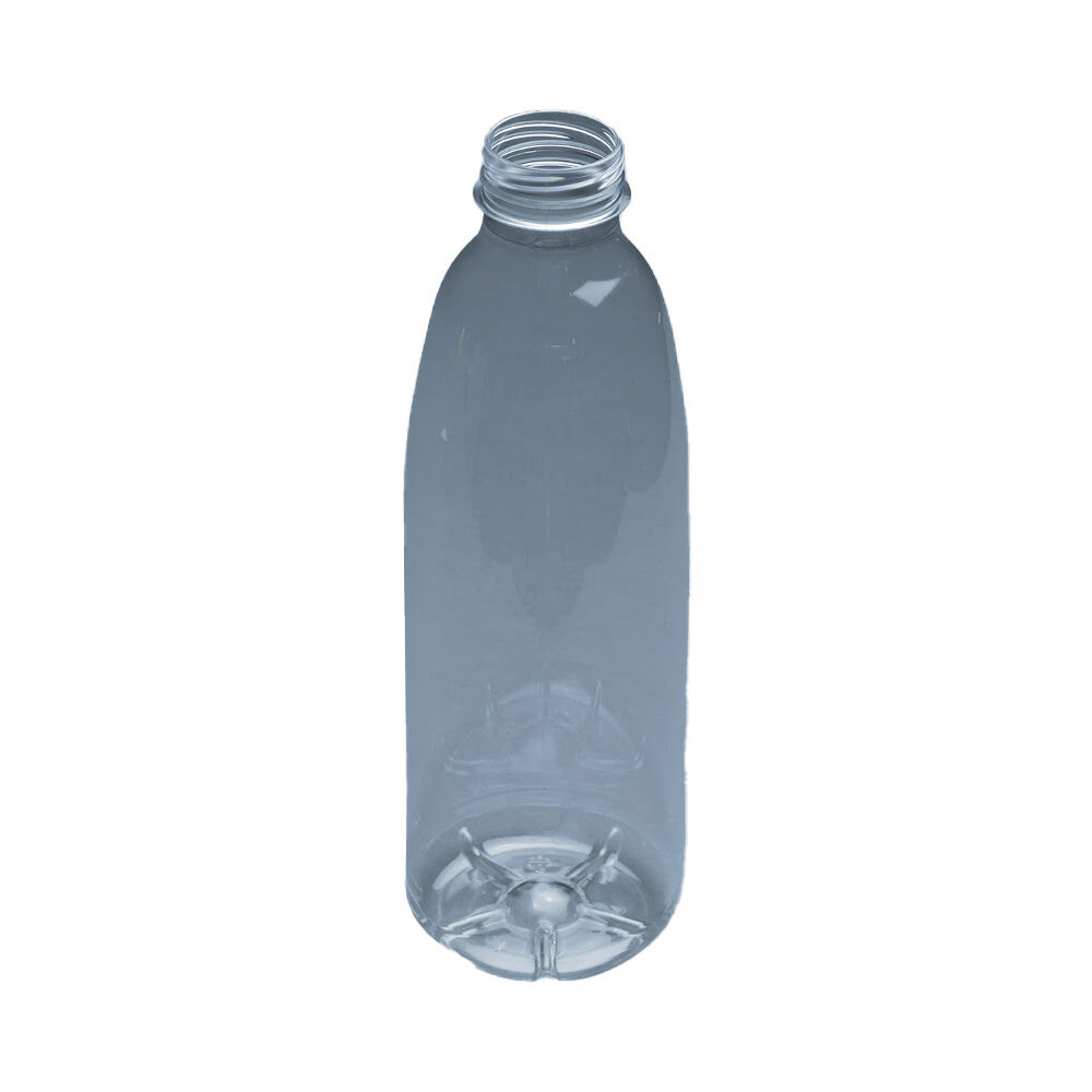 X189PC BOTTLE MILK/ORANGE JUICE 1000 CC A-PET TRANSPARENT
