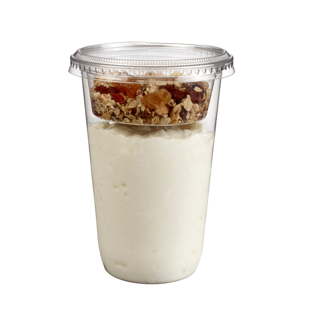 X1500ST DESSERT POTJE PET D.76MM H.105MM 270ML BU30610