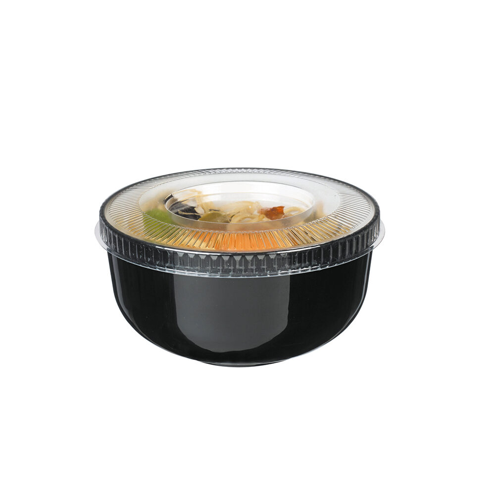 X240 BOWL THAI / BLACK-WHITE 150ML D.80MM H.41MM PS53025