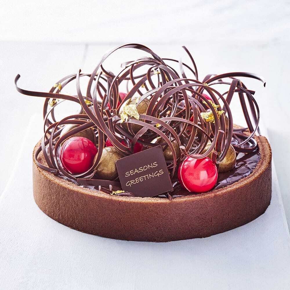 X 216PCS CHOC BALL SMALL RED