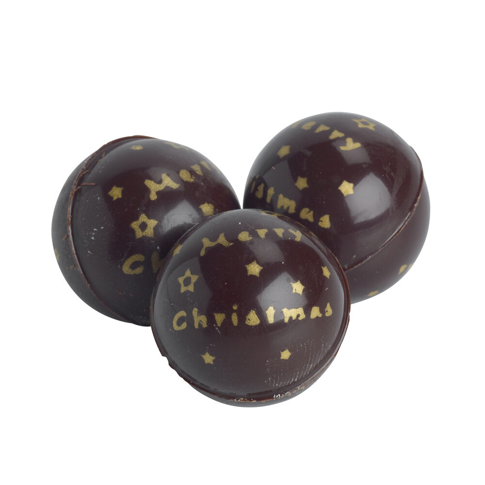 X216PC. CHOC.BALL CHRISTMAS SMALL_