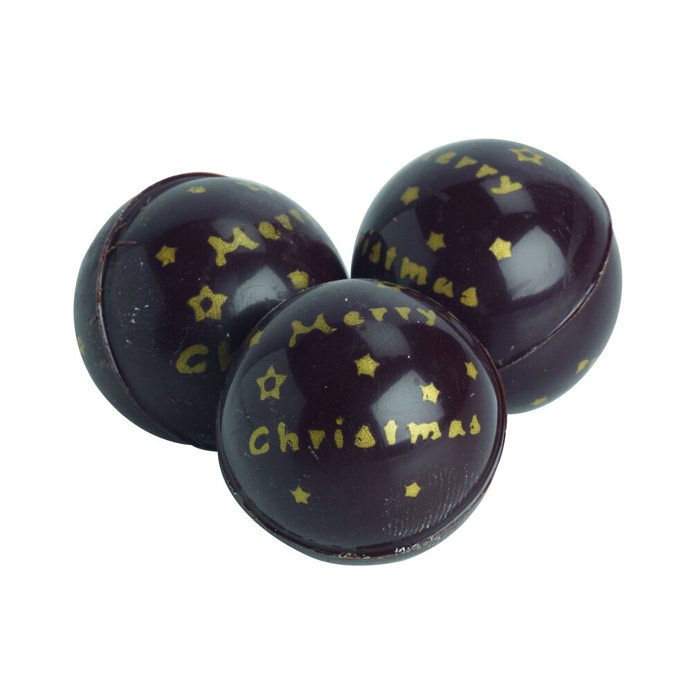 X216PC. CHOC.BALL CHRISTMAS SMALL_