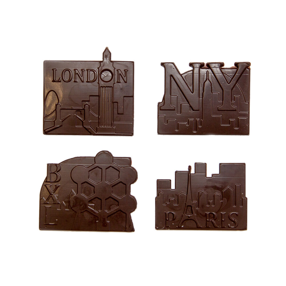 X64ST. BUCHERANDEN URBAN 7X8,5CM DONKER