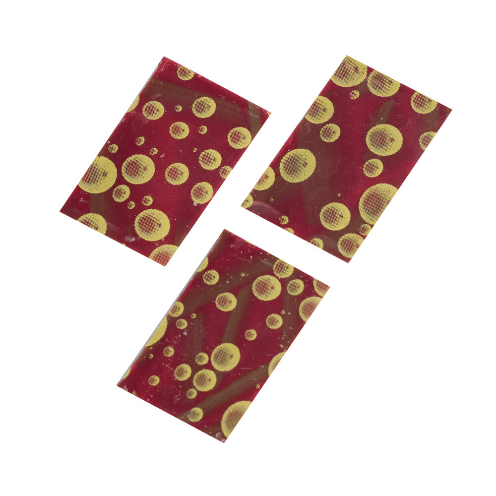 X325ST.RECTANGLE GOLD BELL 2.5X4 _