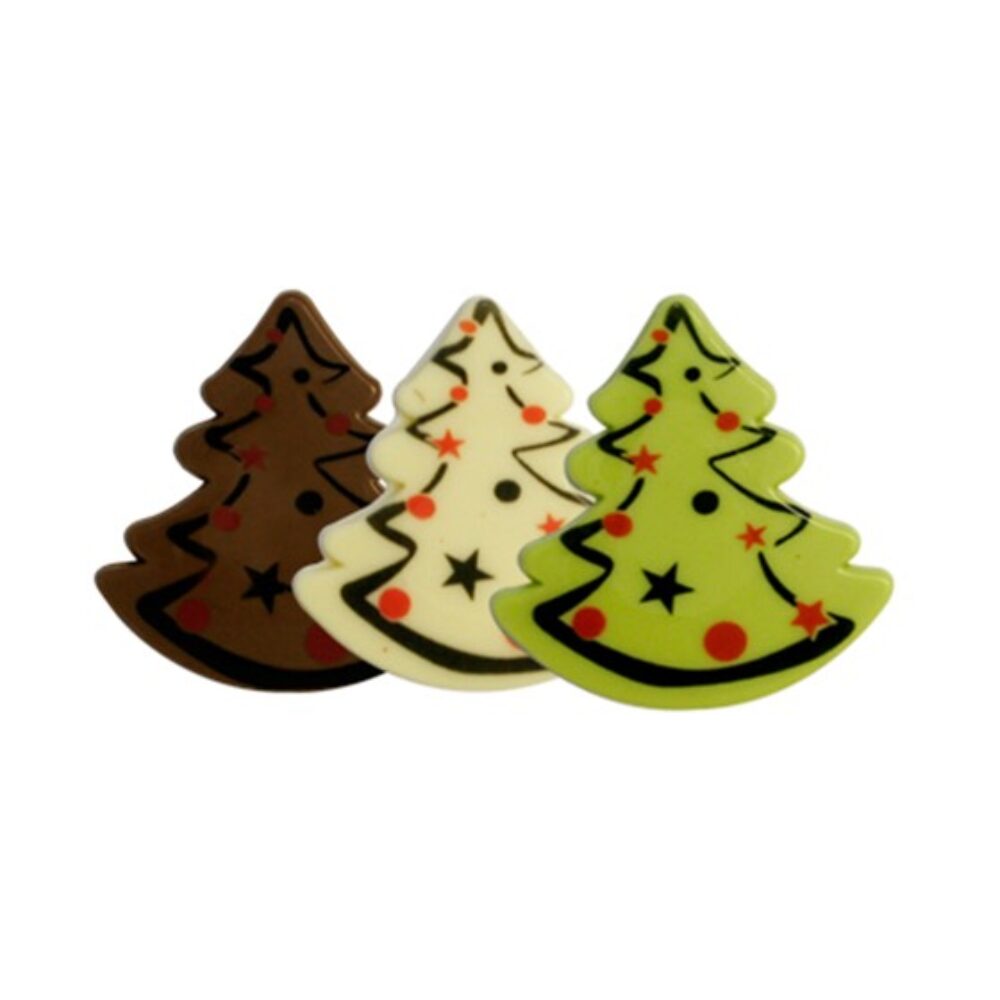 X90ST.CHOC CHRISTMAS TREE MIX