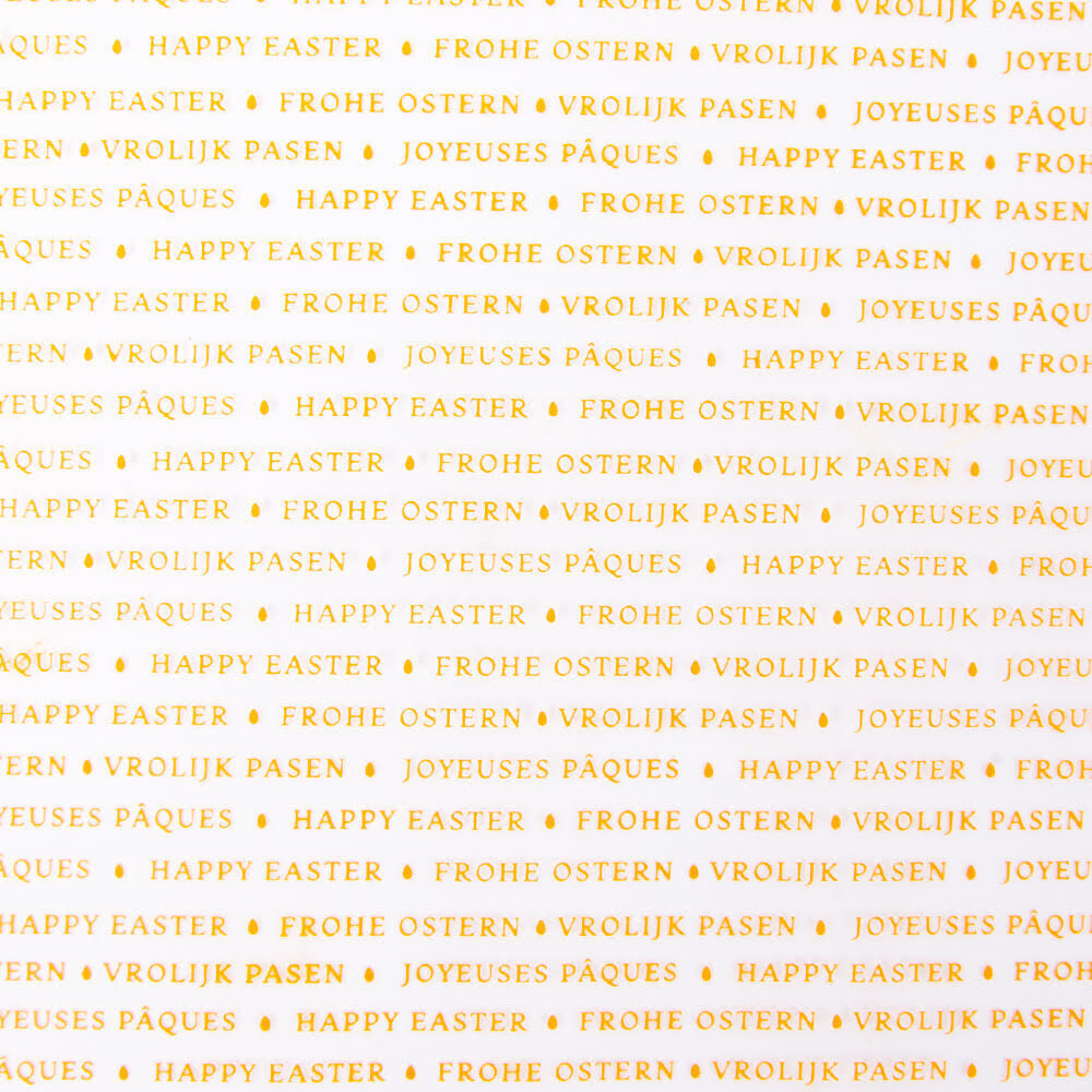 X10ST.TRANSERT EASTER YELLOW