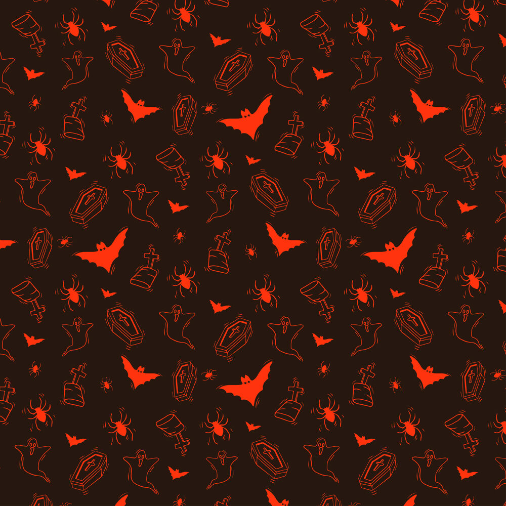 X10ST TRANSFERT HALLOWEEN ORANJE