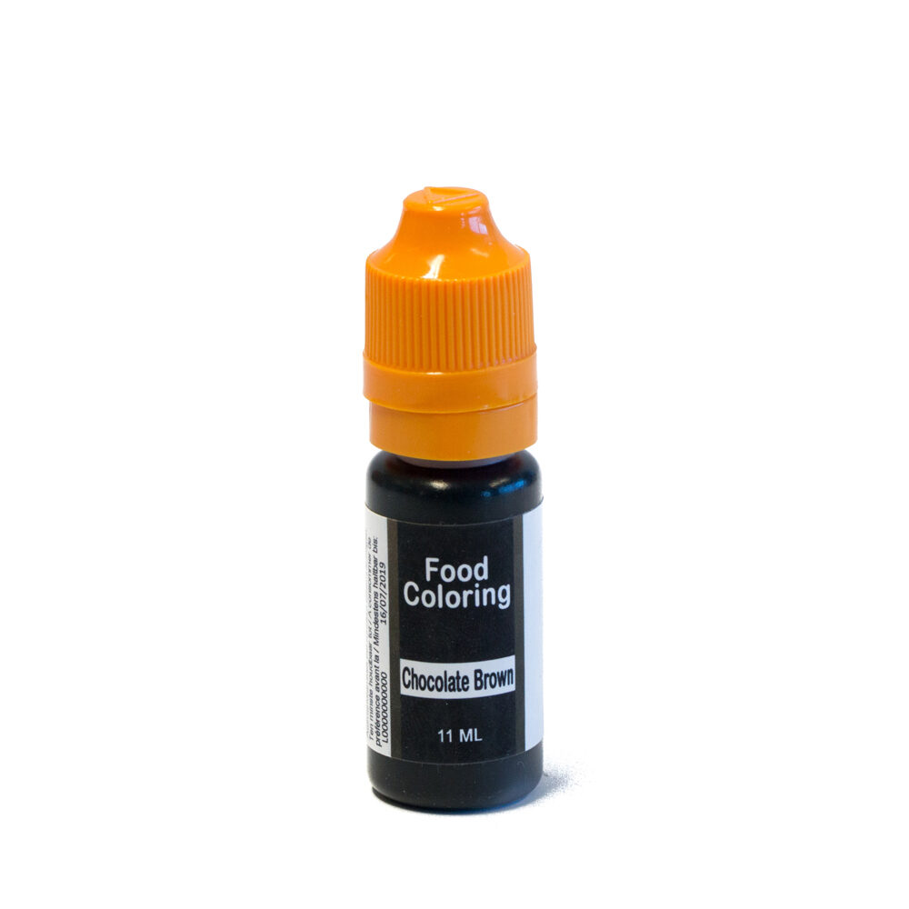 X1PC FOOD COLORING BROWN 11GR B@HOME