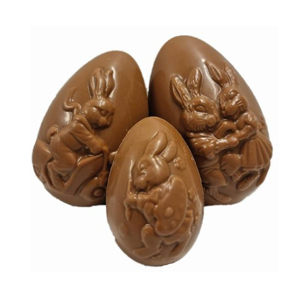 1,5KG OUEFS DE PAQUES 6-8&9CM LAIT