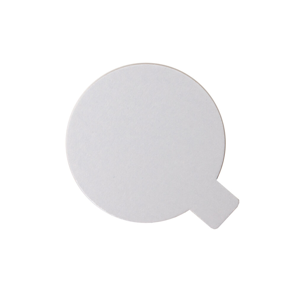 X250PC CARTON ROND LANGUETTE 7CM PORCELAINE