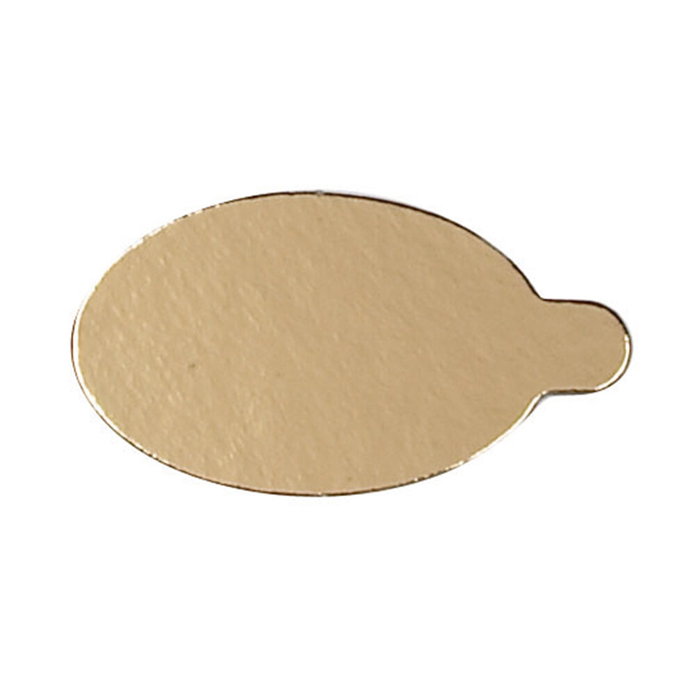 X 250PCS OVALS GOLD UNIFORM 40X65MM