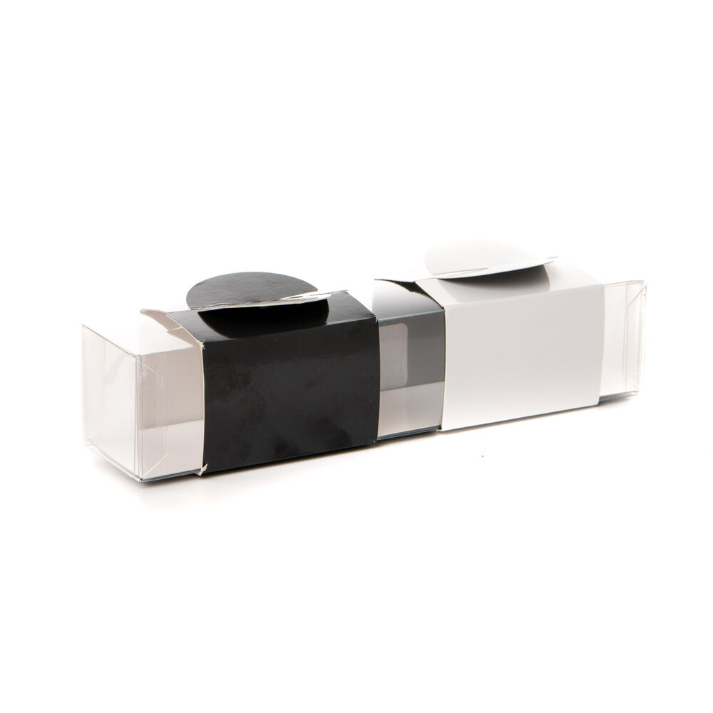 X100ST SLEEVE PORSELEIN/ZWART VOOR PVC DOOS 210X40X45MM