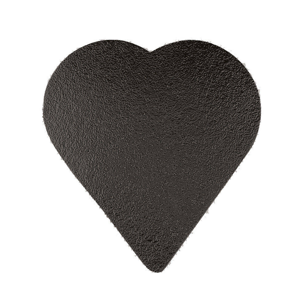 X25PC.CARTON NOIR COEUR   28CM