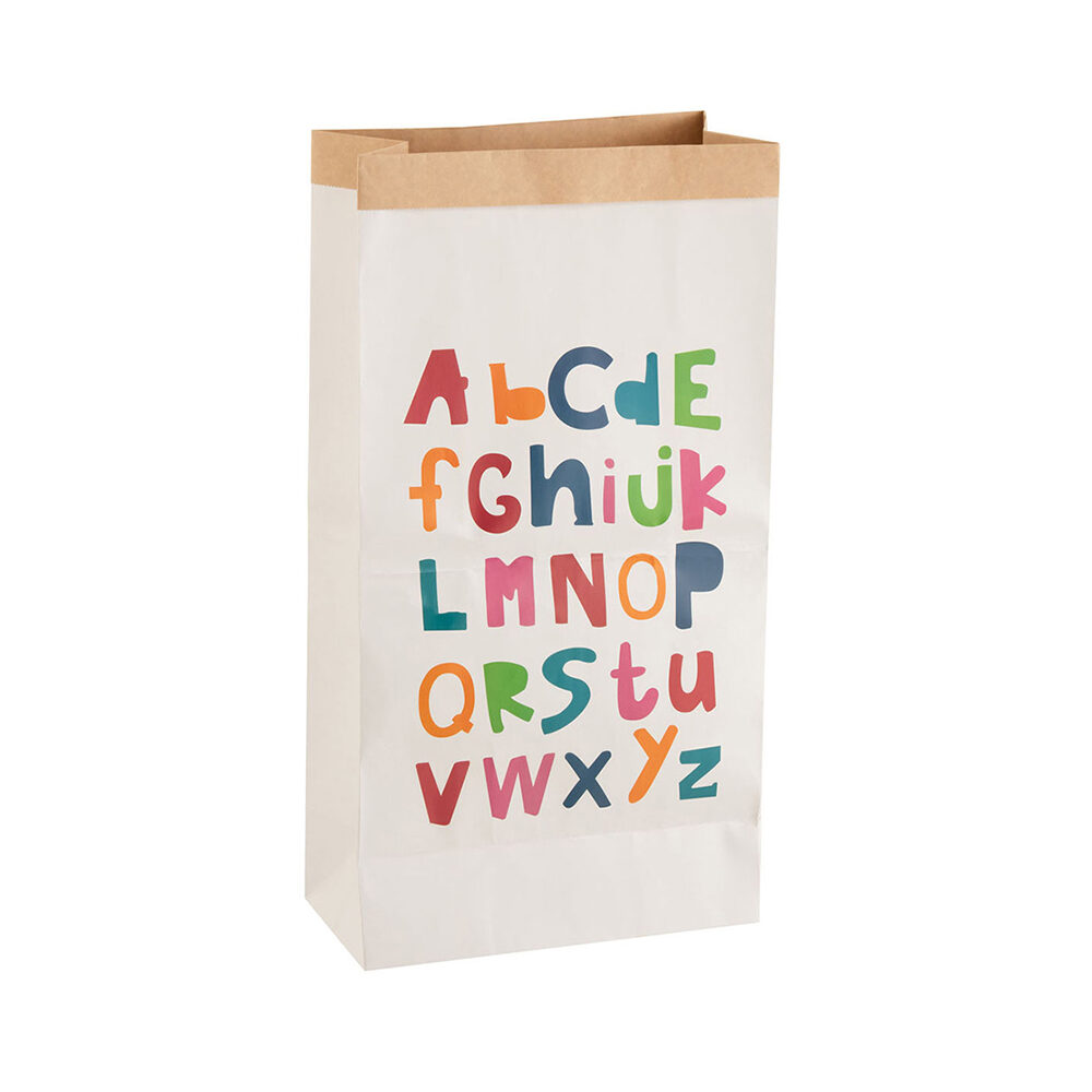 X1PC SAC PAPIER ALPHABET M