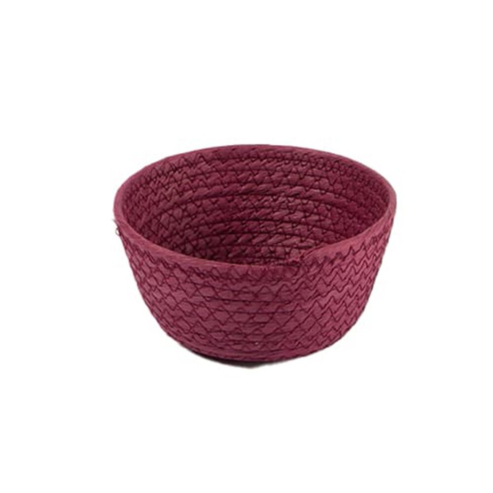 X1PC PANIER ROND ARDOISE 15,5X15,5X7,5CM
