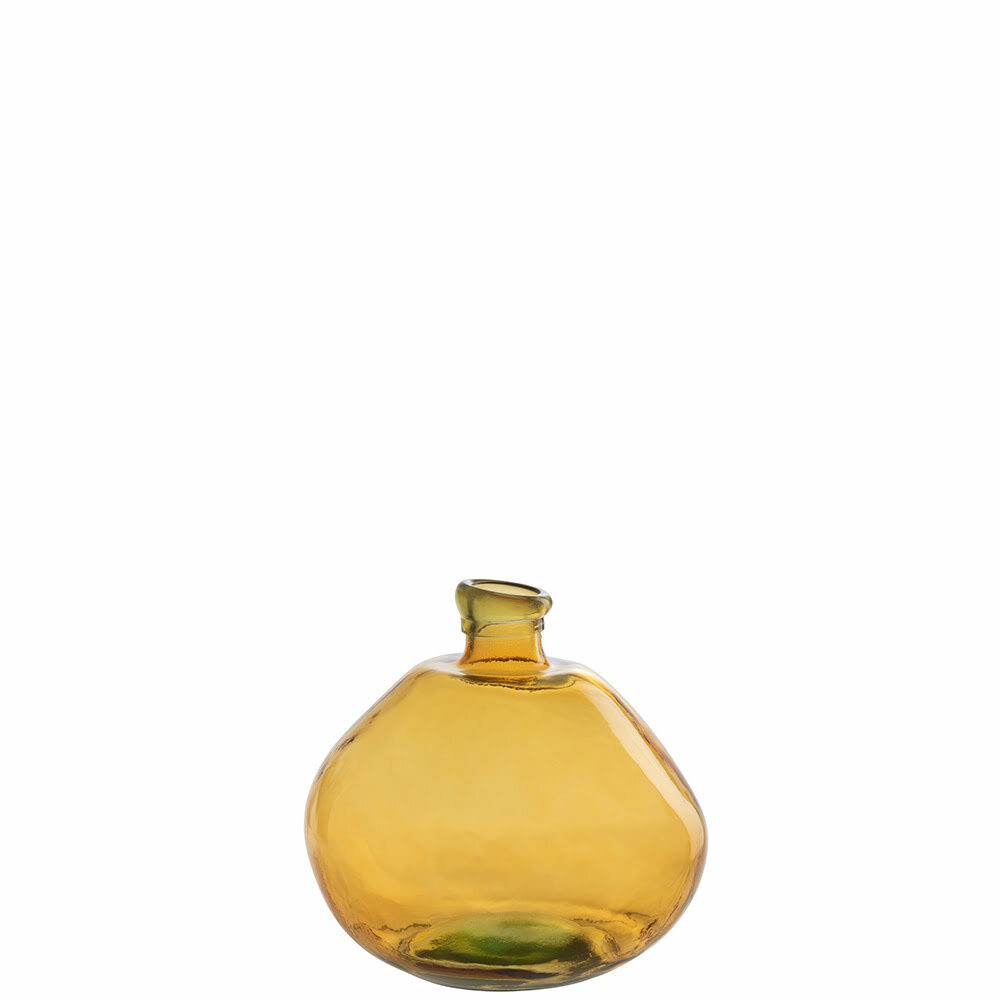 X1PCS VASE LAURA  VERRE OKER