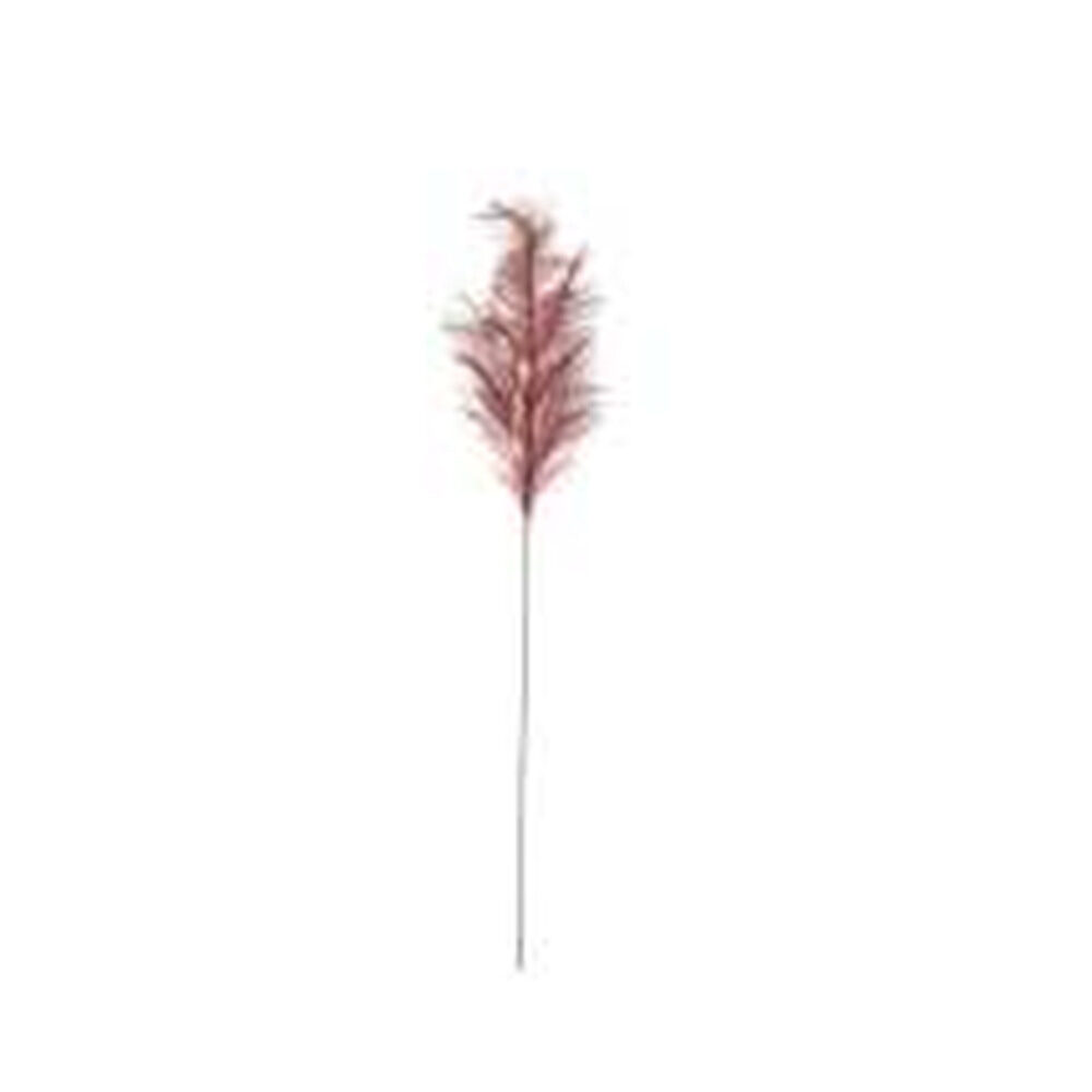 X1PC BRANCH PLUMEAU PLASTIC BORDEAUX