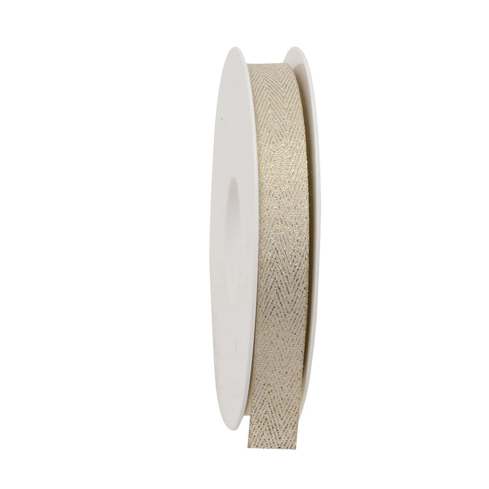 X1PC RIBBON FISHING GRATE CREAM/OR COL 021 15MM